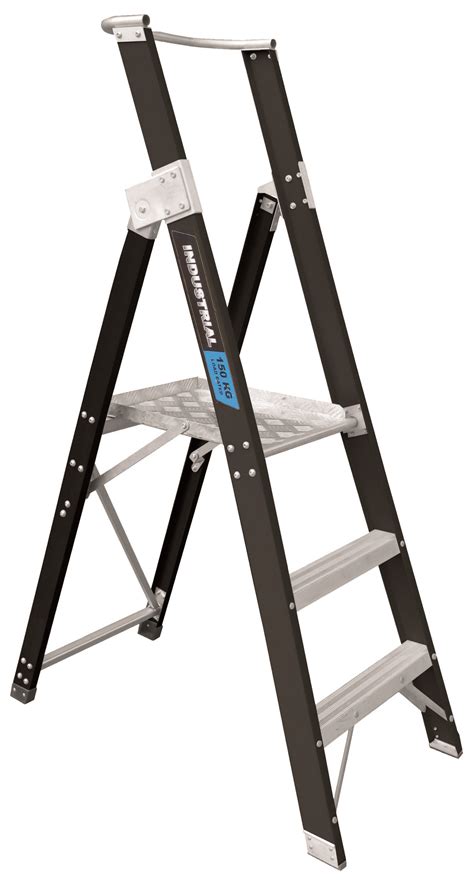 Trade Series Fibreglass Platform Step Ladders All Storage Systems