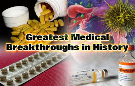 Greatest Medical Breakthroughs In History Did You Know Science