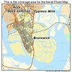 Aerial Photography Map of Brunswick, GA Georgia
