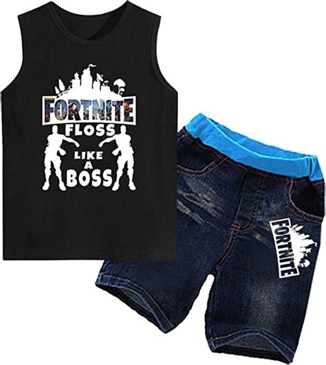 Epic Games Fortnite Shorts Cotton Tank Tops And Shorts 2