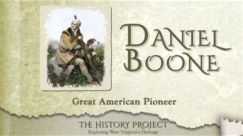 Daniel Boone Great American Pioneer Youtube