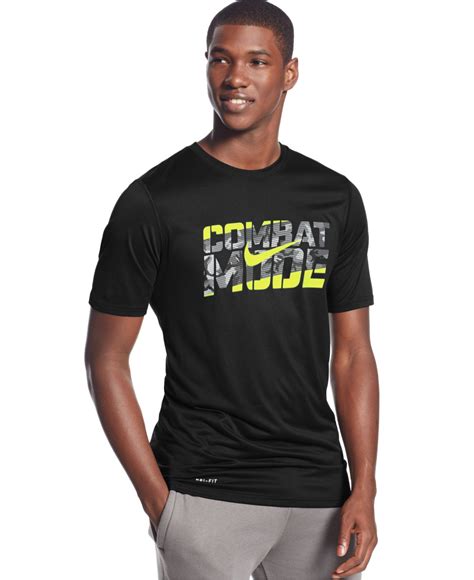Your favorite brand at wholesale prices with fast & free shipping. Lyst - Nike Combat Mode Dri-fit T-shirt in Black for Men