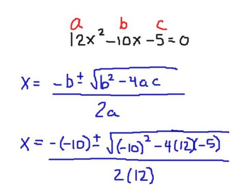 The quadratic formula can then be interpreted as indicating this approximated subset. Best Way to Solve the Quadratic Equations - vnaya.com