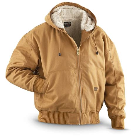 Rock Canyon Fleece Lined Jacket Brown Duck 189440 Insulated