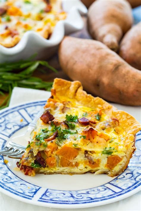 Roasted Sweet Potato Quiche Spicy Southern Kitchen