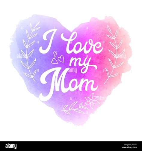 I Love My Mom Logo