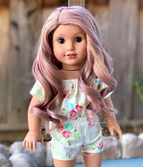 11 Custom Doll Wig Fits American Girl Dolls Journey Etsy American