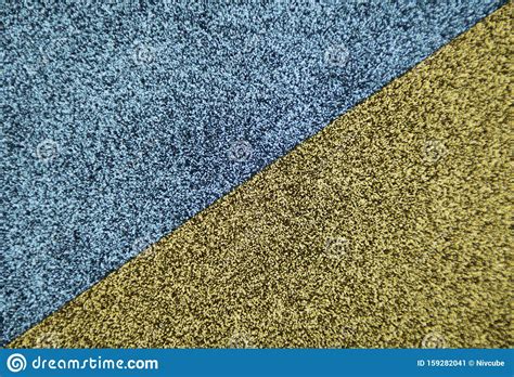 Blue And Gold Glitter Texture Abstract Background Stock