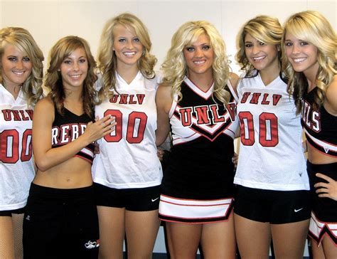 Nfl And College Cheerleaders Photos Ncaa Tourney Round Cheerleader Preview Unlv V