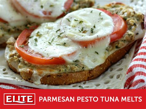 Recipe Parmesan Pesto Tuna Melts Littlerock