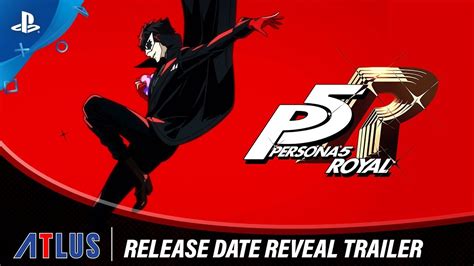 Persona 5 Royal Release Date Reveal Trailer Ps4 Youtube