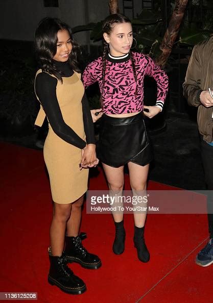 Sky Katz And Navia Robinson Are Seen On April 9 2019 In Los Angeles News Photo Getty Images