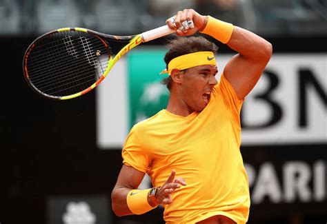 Photos Rafael Nadal Marches Into Third Round Of Italian Open In Rome