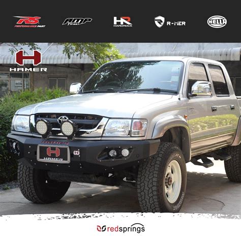 Toyota Hilux Tiger Sr King Series Front Steel Bumper Rs Am106