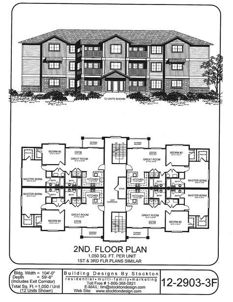 Apartment Building Floor Plans Pdf