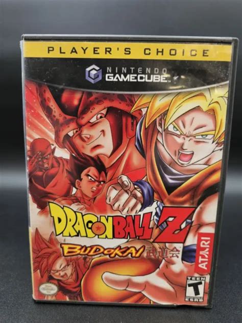 Dragon Ball Z Budokai Nintendo Gamecube 2003 Players Choice