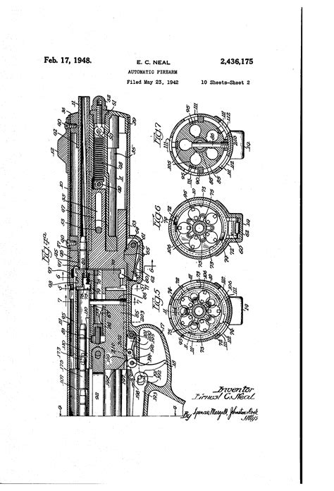 Patent US2436175 - Automatic firearm - Google Patents
