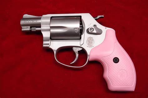 Smith And Wesson Model 637 Airweight Wpink Gr For Sale