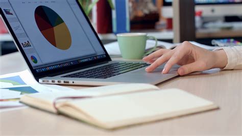 Close Up Of Business Woman Working With Stock Footage Sbv 324144556