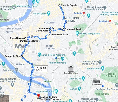 Qué Ver En Roma En 5 Días Guía Mapa Lovely Travel Plans