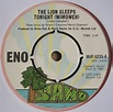Totally Vinyl Records || Eno - The lion sleeps tonight (wimoweh) 7 Inch
