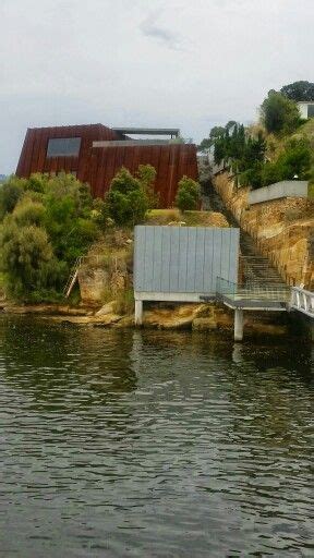 Mona Ferry Wharf Leading Up To The Fantastical Museum Complex Hobart