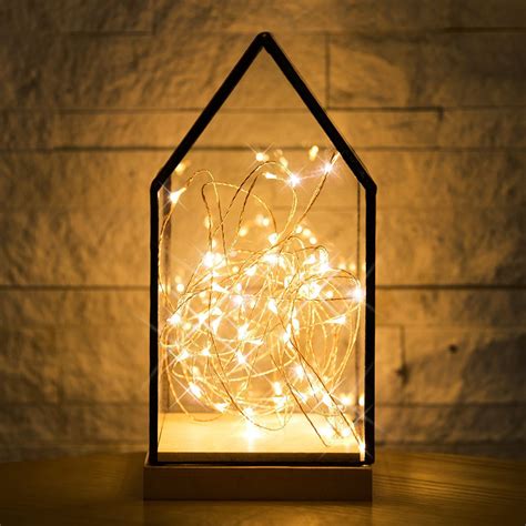 5m 50leds Fairy String Lights Lamp Battery Operated Mini Led Decorative