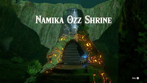 Zelda Botw 50120 Namika Ozz Shrine Central Tower Region Youtube