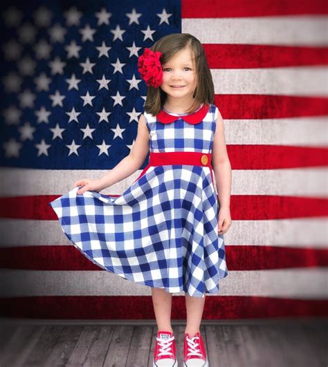 Excited To Share This Item From My Etsy Shop Girls Patriotic Dress