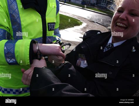 Half Length Mid Top Handcuffed Smiling Mangrs Hi Res Stock Photography And Images Alamy