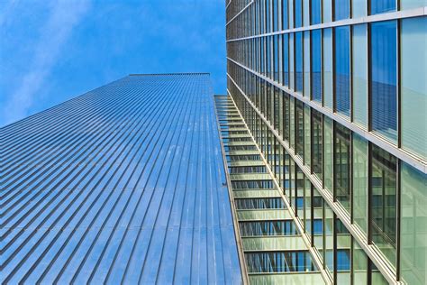 Architectural Design Architecture Blue Sky Buildings Business City