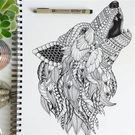 Zentangle Animals