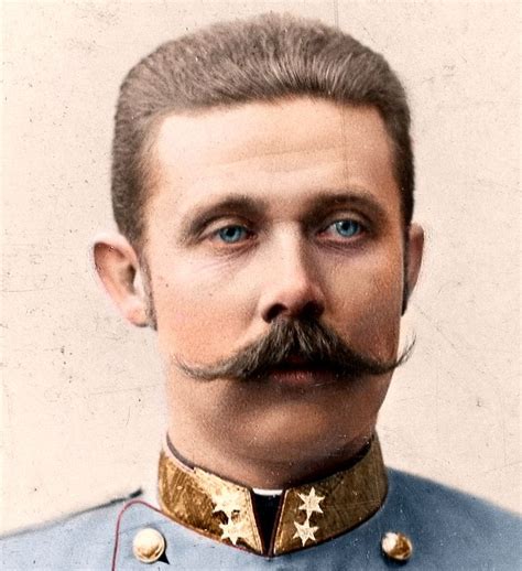 A Portrait Of Franz Ferdinand Photo Taken By Carl Pietzner World War