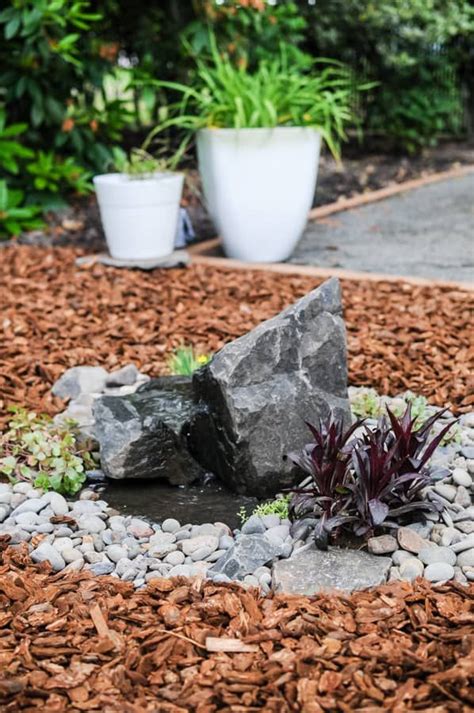 This fun diy project will add charm to your yard, and create a fun hangout for your feathered friends. How to Install a DIY Rock Water Fountain | Diy water ...