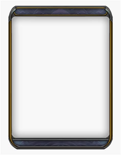 Board Game Blank Card Template Png Download Game Card Template Png