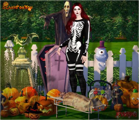 Sims 4 Halloween Decor