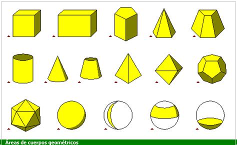 Figuras Geometricas Tridimensionales Y Sus Formulas Imagui
