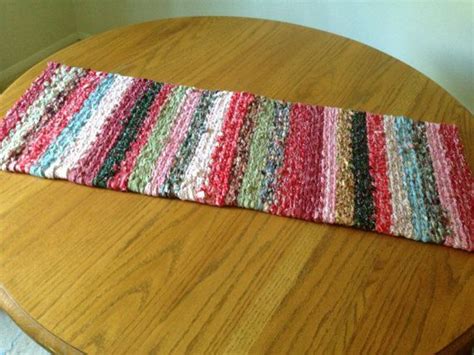 Twined Rag Rug Table Runner Woven Mat By Deb0321 On Etsy 3200 Rag