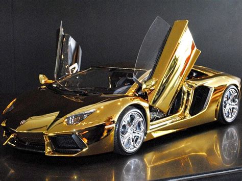 Video Golden And Gem Covered Lamborghini Is The Worlds Most Expensive
