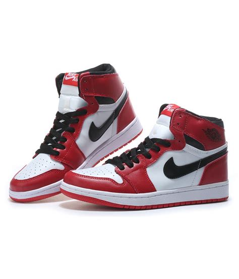 Jordan kids air jordan 1 mid (gs) gym red black white size. Nike AIR JORDAN RETRO 1 Red Basketball Shoes - Buy Nike ...