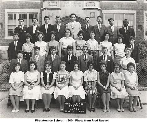 Graduation Class 1960 Newark Educationfirst Avenue School