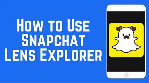 How To Access More Snapchat Filters With The Lens Explorer Youtube