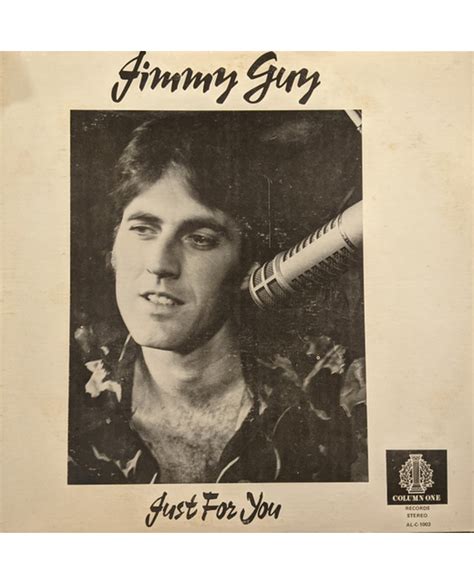 Jimmy Guy Just For You Tron Records Vinyl Lp Jimmy Guy Rock