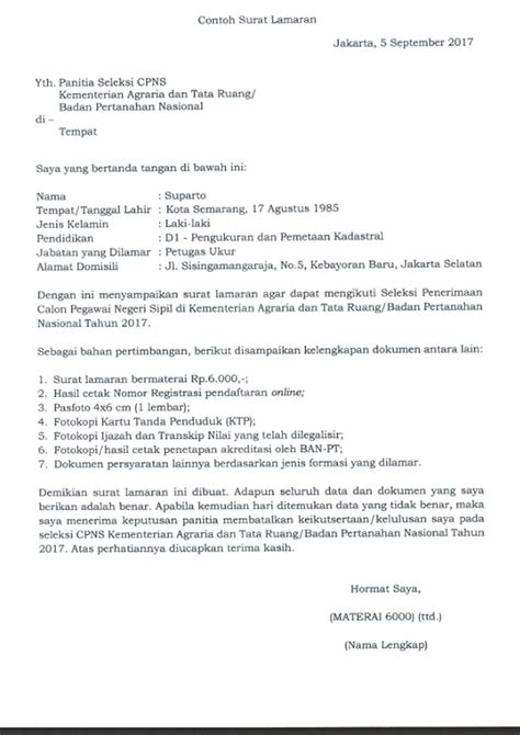 Contoh surat kuasa dalam artikel ini meliputi contoh surat kuasa perseorangan, kedinasan, kuasa contoh surat kuasa dengan format yang baik dan benar. Contoh Surat Lamaran Kerja Kementerian Agraria