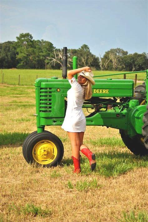 ♥ Cowgirl Country Life With John Deere Tractors John Deere Tractors John Deere