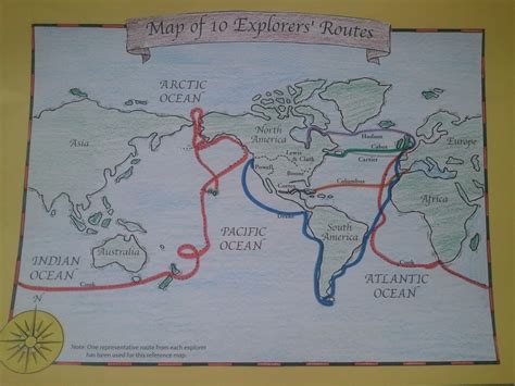 Exploration Of The New World Map United States Map