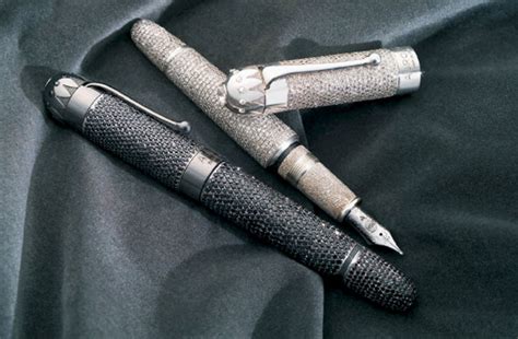 The Most Expensive Pens In The World Aurora Diamante 147 Million