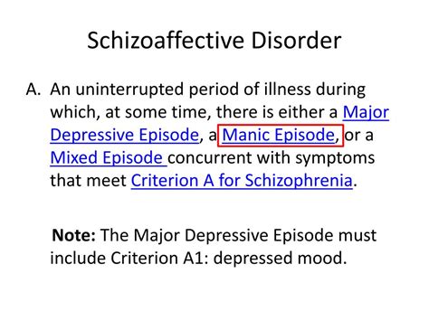 Ppt Schizoaffective Disorder Powerpoint Presentation Free Download