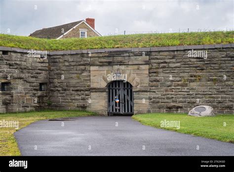 Historic Fort Ontario in Upstate New York, Oswego Stock Photo - Alamy