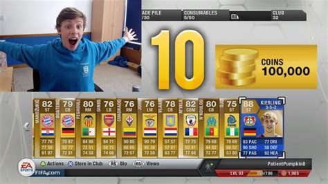 10 X 100k Packs Crazy Live Tots Mega Pack Opening Fifa 13 Ultimate Team Team Of The Season